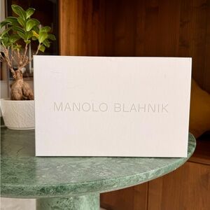 Manolo Blahnik🌟 Empty Gift Storage Shoes Box